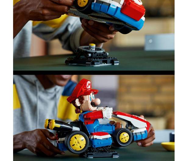 LEGO Super Mario 72037 Mario Kart: Mario i Standard Kart - 1331674 - zdjęcie 7